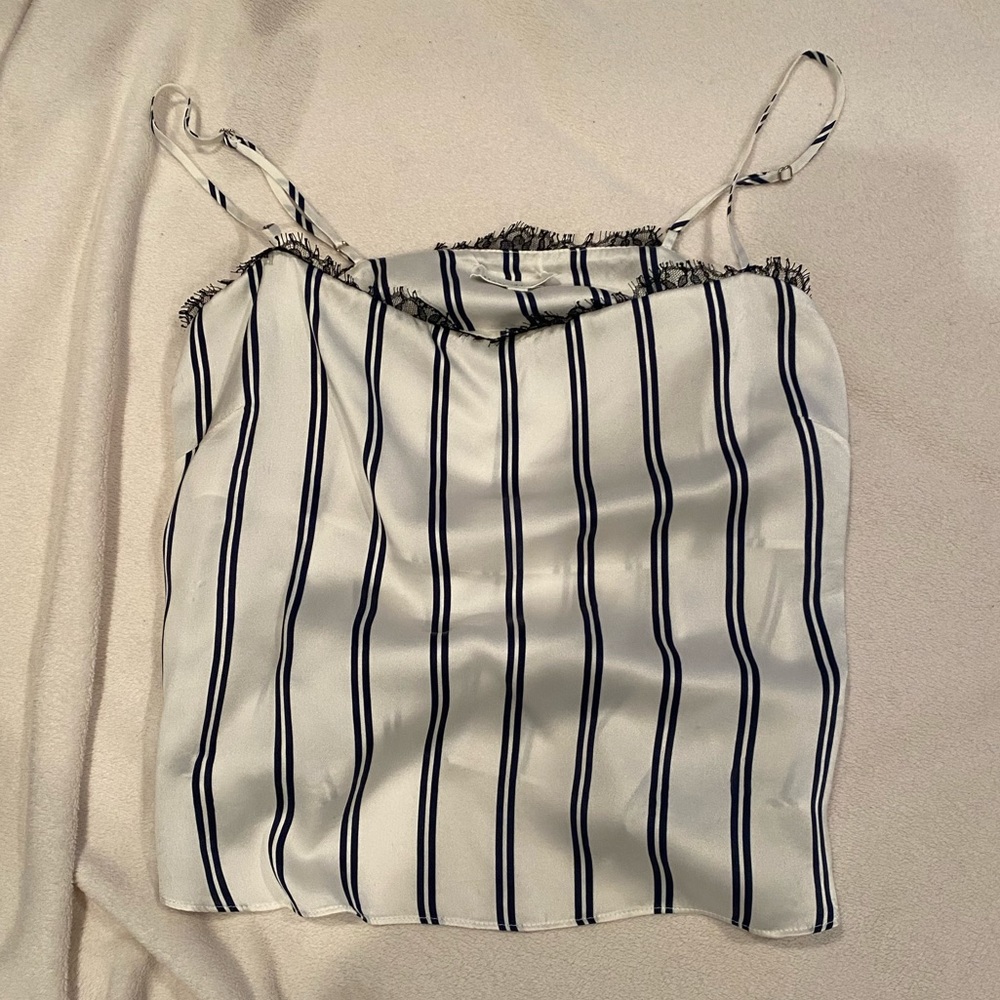 Fleur Du Mal stripped tank. Size small